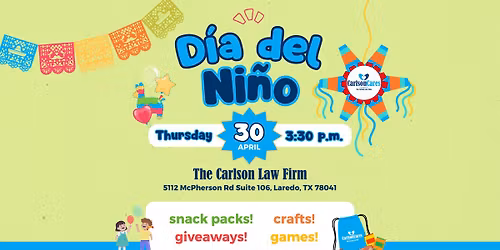 D\u00eda del Ni\u00f1o DRIVE THRU Celebration with Carlson Cares\ud83d\udc99\ud83c\udf89
