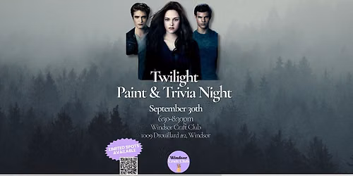 Twilight Paint & Trivia Night