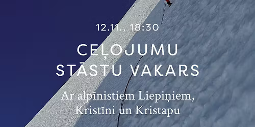 Ce\u013cojumu st\u0101stu vakars ar alp\u012bnistiem Krist\u012bni un Kristapu Liepi\u0146iem