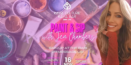 Paint and Sip with Jen!