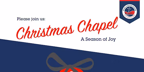 Christmas Chapel - A season of Joy