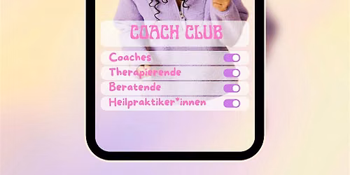 COACH CLUB Berlin | 26.09.26