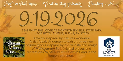 \ud83c\udf42"Autumn's Mysticism"\ud83c\udf42  Art Exhibit at Montgomery Bell State Park 