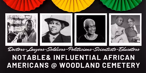  Influential & Notable African Americans at Woodland