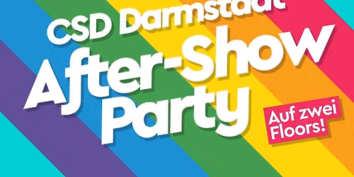 Offizielle CSD-Aftershowparty auf 2 Floors