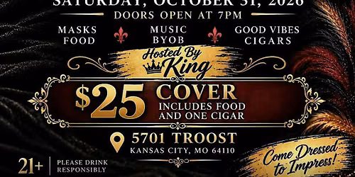 Halloween Masquerade Party October 31st