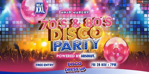 Mojo\u2019s 70'S & 80'S GROOVY DISCO PARTY