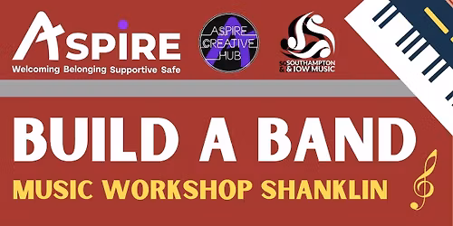 Build a Band Workshop Every Wednesday 3:30pm till 5:30pm