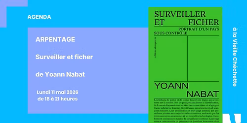 Arpentage | Surveiller et ficher. Portrait d'un pays sous contr\u00f4le