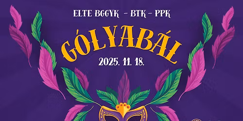 ELTE BGGYK - BTK - PPK G\u00f3lyab\u00e1l 2025