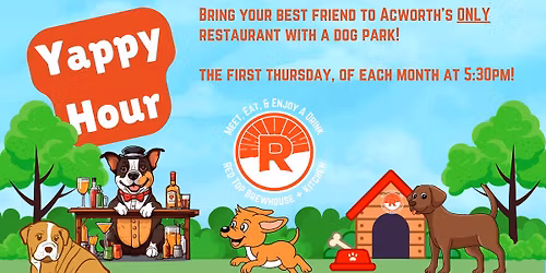 Yappy Hour - Monthly Pup Social Hour