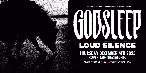 Godsleep w\/ Loud Silence || THU. 04.12 \u2022 Live @Rover Bar