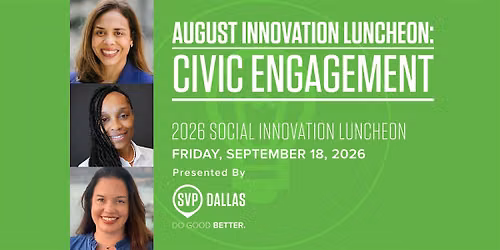 Social Innovation Luncheon: Civic Engagement