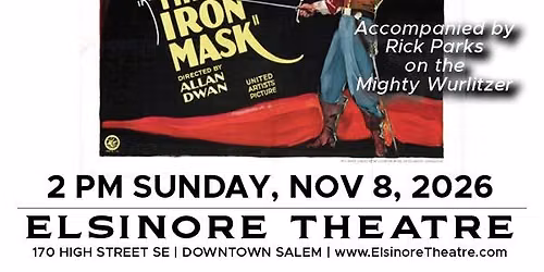 Silent Film Series: The Iron Mask (1929)