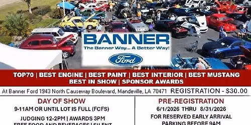 NMC\/Banner Ford Open Car Show