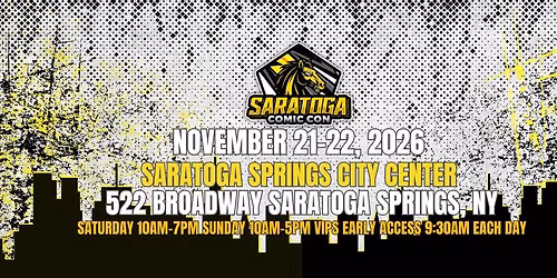 SARATOGA COMIC CON
