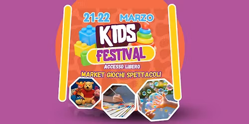 KIDS FESTIVAL PARMA__market - food - giochi
