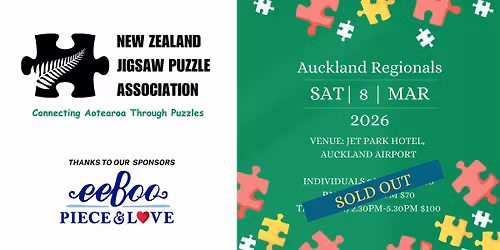 *SOLD OUT* Auckland Regional Event