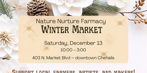 Winter Market at Nature Nurture Farmacy