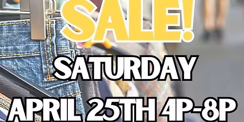 Sidewalk Sale - The Garment District