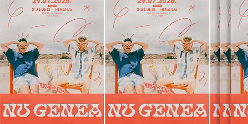 Velvet presents: NU GENEA LIVE BAND | Small Roman Theatre, Pula, Croatia