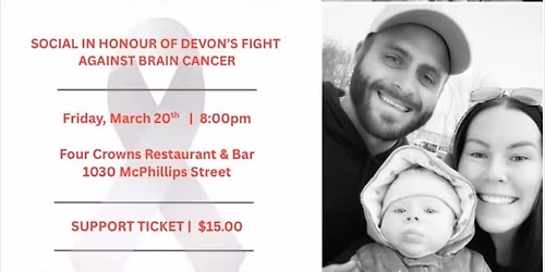 SOCIAL IN HONOUR OF DEVONS FIGHT AGAINST BRAIN CANCER