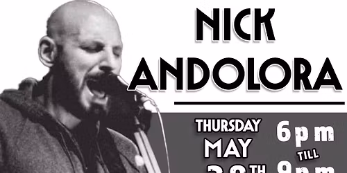 Live Music & $1 Wing Night with Nick Andolora