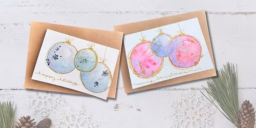 Watercolor Holiday Card Workshop