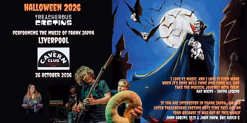 \ud83c\udf83 Treacherous Cretins \u2013 A Frank Zappa Halloween Special