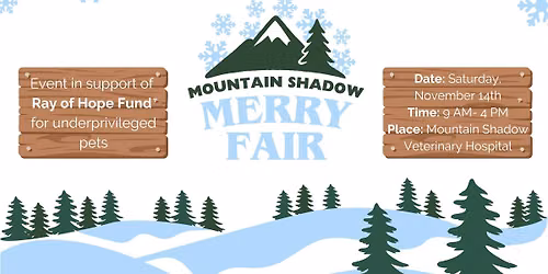 Mountain Shadow Merry Fair November 2026