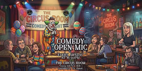 Comedy Open Mic at The Circus Room