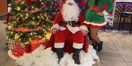 Tacos with Santa