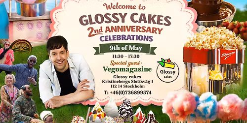 Glossy cakes 2nd Anniversary celebrations