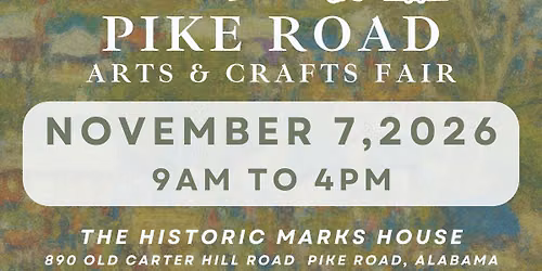 Pike Road Arts and Crafts Fair