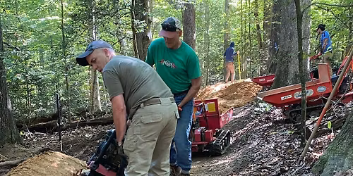 Pocahontas volunteer trail work day