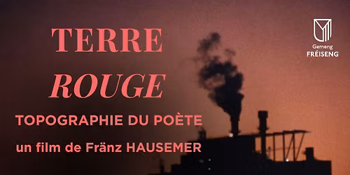 Terre Rouge - Topographie du po\u00e8te