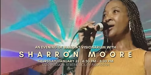An Evening of Blues with Sharron Moore