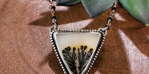 Natures paintings, Dendritic Agate Ring or Pendant workshop