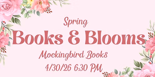Spring Books & Blooms