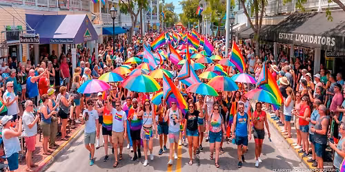 Key West Pride Parade Walking Group
