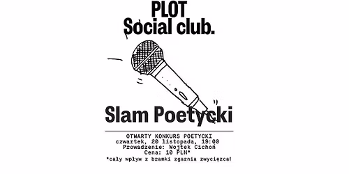 SLAM POETYCKI [otwarty konkurs poetycki]