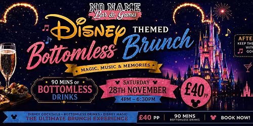 \u2728 DISNEY SING-ALONG BOTTOMLESS BRUNCH \u2728