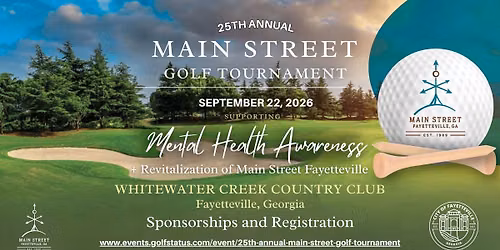 25th Annual Golf Tournament 