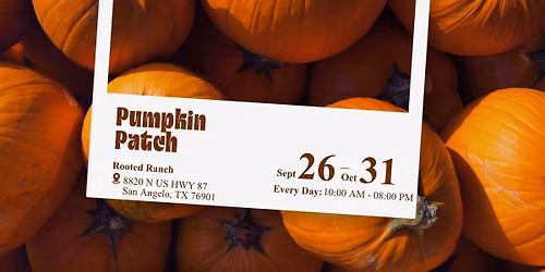Rooted Ranch Pumpkin Patch \ud83c\udf42 