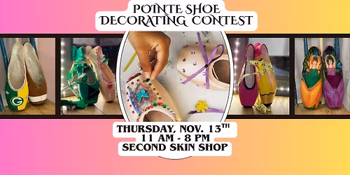 Pointe Shoe Decorating Contest