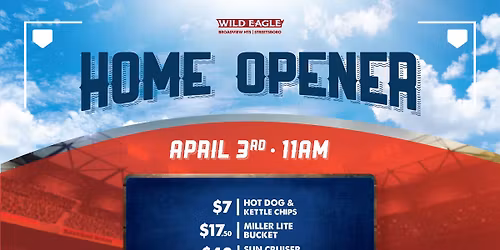 Guardians Home Opener Party at Wild Eagle Steak & Saloon in Streetsboro