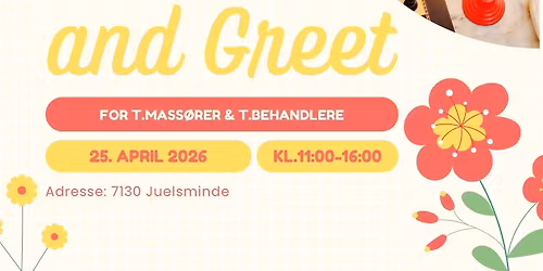 Meet & greet - for t.mass\u00f8rer & t.behandlere