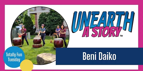 DAPL Totally Fun Tuesdays: Beni Daiko, Madison's Japanese Taiko Drum Ensemble