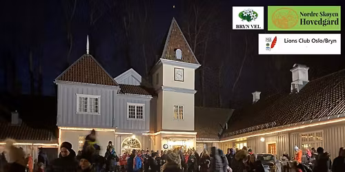 Julemarked og julegrantenning p\u00e5 Nordre Sk\u00f8yen Hovedg\u00e5rd