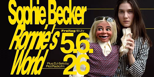 Performance: Sophie Becker - Ronnie's World — NAK Neuer Aachener Kunstverein